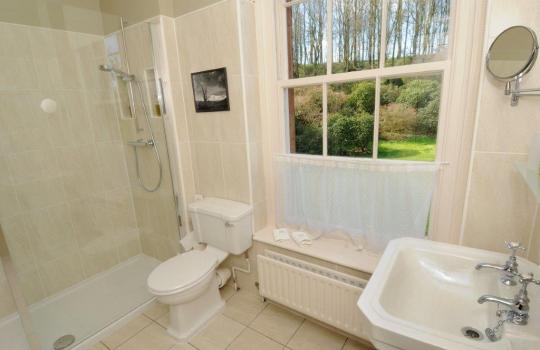 Luxury Bathroom Walk In Shower And Large Bathtub The Grey Room Warwick Hall Carlisle Luxury Bathroom Walk In Shower And Large Bathtub The Grey Room Warwick Hall Carlisle